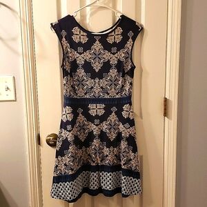 New York & Company Fit &Flare A-line Sleeveless Dress
